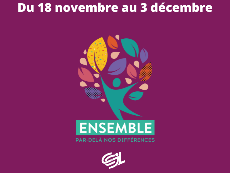 affiche "ensemble" par-delà nos différences